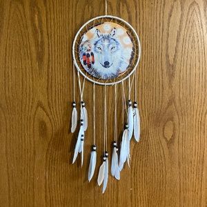 Wolf Dreamcatcher Decor